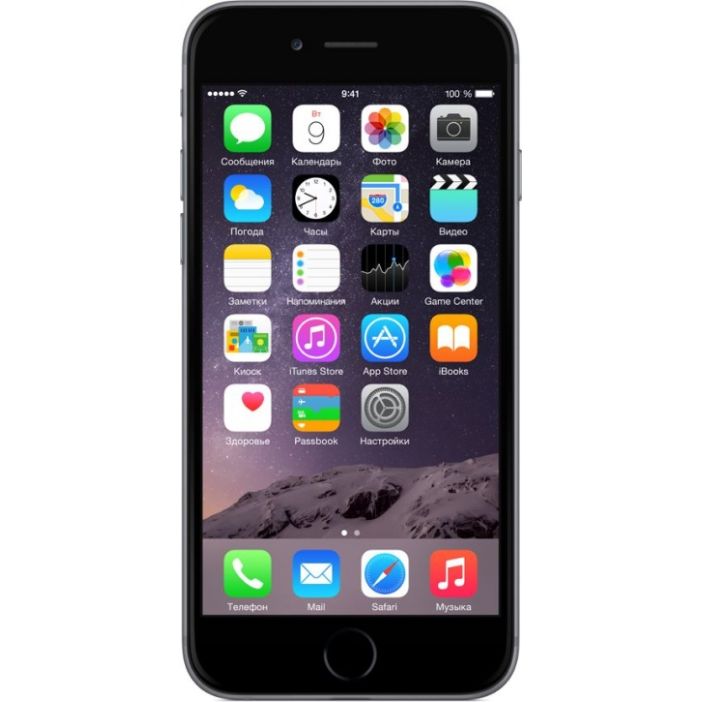 Купить Apple iPhone 6 128 ГБ Серый космос в Москве дешево, кредит